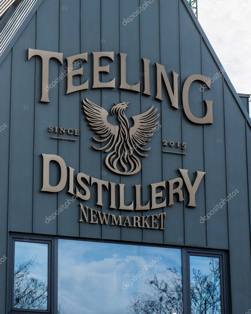 17 November 2020, Dublin, Ireland. Teeling Whiskey Distillery in Newmarket, Merchants Quay, Dublin.
