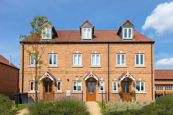 Modern İngilizce townhouse — Stok fotoğraf