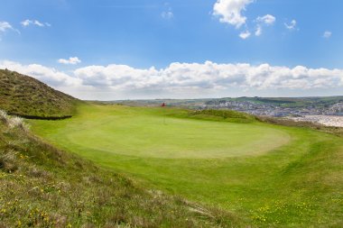 Golf sahasında İngilizce seaside