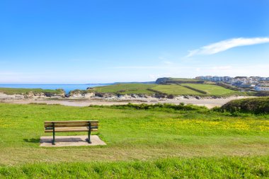 İngilizce Seaside, Cornwall güzel manzara