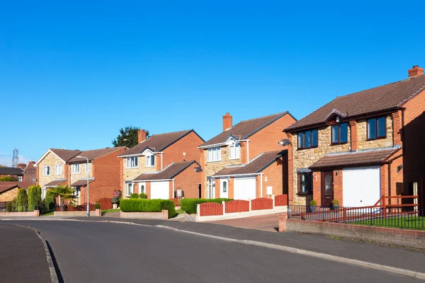 Traditional english street view — Stock Photo, Image