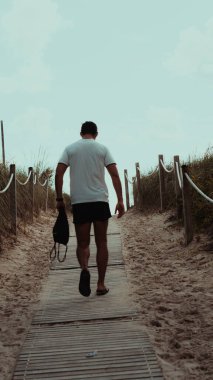 Fotoğraflar sabah Miami 'de sahilde çekildi..