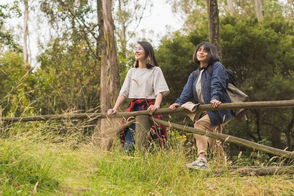 Arkadaşlar dışarıda tatil yapıyor..