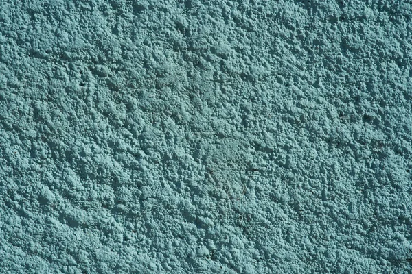 Rugged Concrete Texture Cyan Color Background Design — Stock Photo, Image