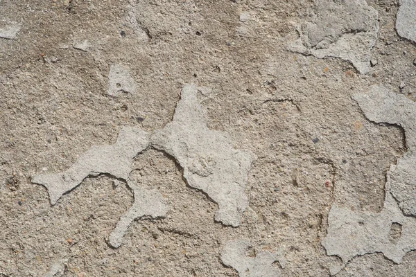 Cracked Cement Texture Khaki Color Background Design — Stock Photo, Image