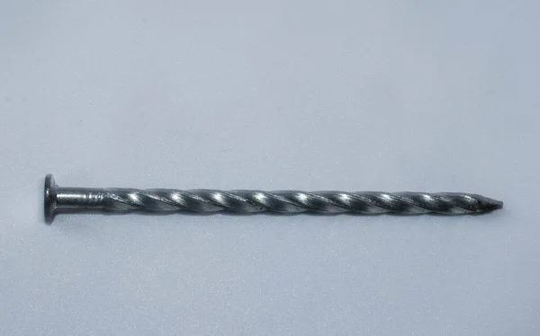 Twisted Nail Screw Nail — Stock Photo, Image