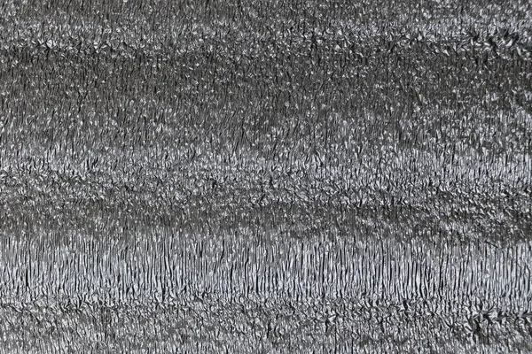 シルバー箔 装飾的な質感 アルミ箔の背景 — ストック写真
