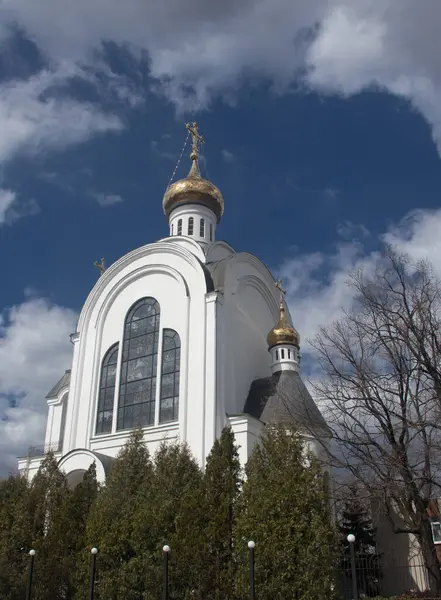 Kharkov Ucrânia 2021 Aniversário Natividade Cristo Templo Típico — Fotografia de Stock