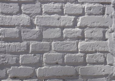 beyaz boyalı tuğla duvar, beyaz boya