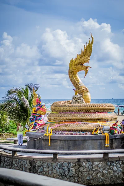 Smok statua, Phuket — Zdjęcie stockowe