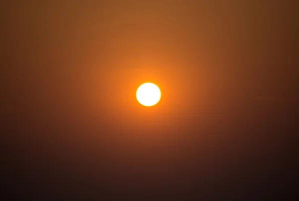 Puesta de sol, rayos de luz — Foto de Stock