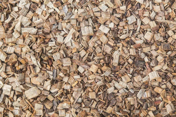 Natural Background Texture Wooden Sawdust Large Fraction — Stock Photo, Image