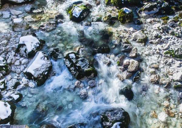 Mountain Stream Triglav National Park Slovenia — Stok fotoğraf