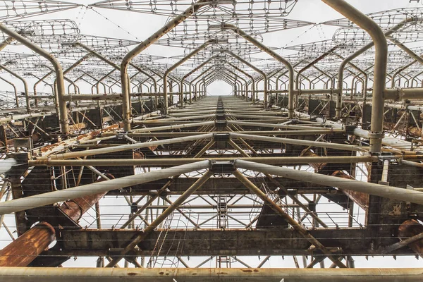 Antenna Sovietica Pripyat Progettato Monitorare Lancio Missili Nemici — Foto Stock