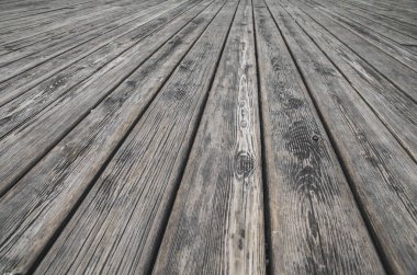 Background: Old gray unpainted boards with. Place to insert