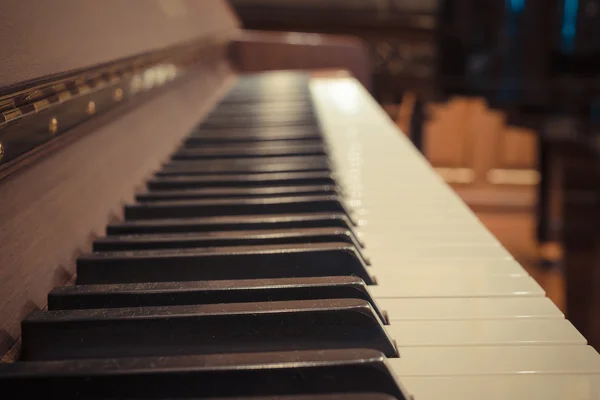 Piano keys musical — Stock Photo, Image