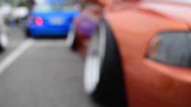 Araba VIP tarzı olay, raf odak gösterilen