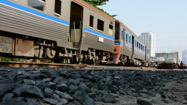 Thaise trein trein — Stockvideo