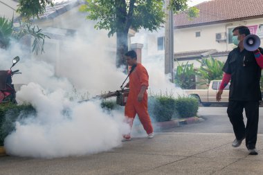 DDT spreyi öldürme sivrisinek sisleme