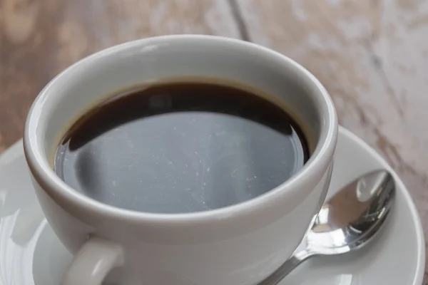 Koffie op tafel — Stockfoto