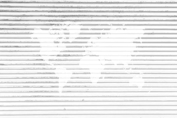 세계 지도 함께 금속 녹 벽 질감 표면 — 스톡 사진