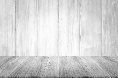 Ahşap doku yüzeyi ahşap teras ile