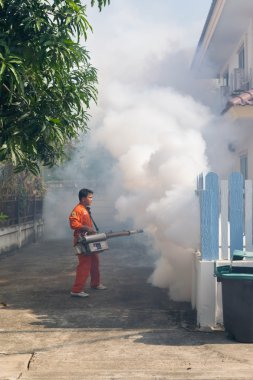 DDT spreyi öldürme sivrisinek sisleme