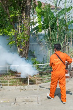 DDT spreyi öldürme sivrisinek sisleme