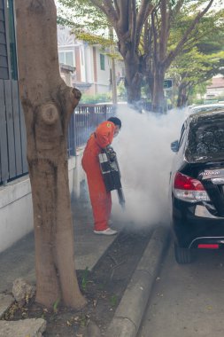 DDT spreyi öldürme sivrisinek sisleme