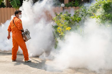 DDT spreyi öldürme sivrisinek sisleme