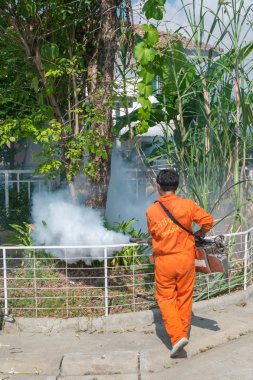 DDT spreyi öldürme sivrisinek sisleme