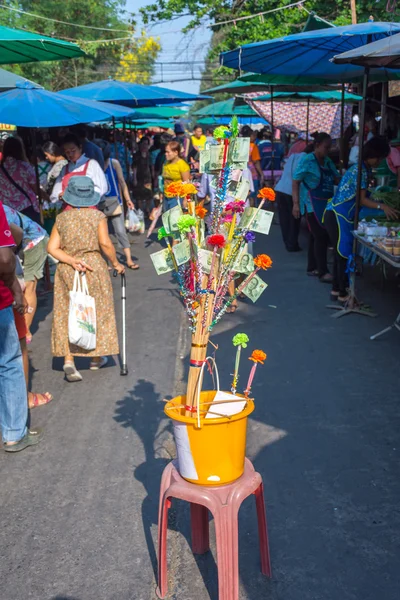 Street food tailandese, La donazione — Foto Stock