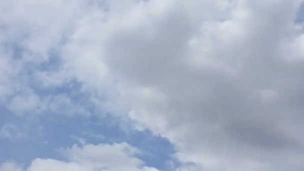 Nube di cielo blu, Timelapse — Video Stock