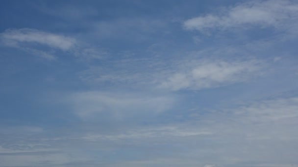 Blue sky cloud, Timelapse — Stock Video