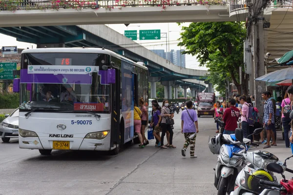 Otobüs Bangkok Tayland — Stok fotoğraf