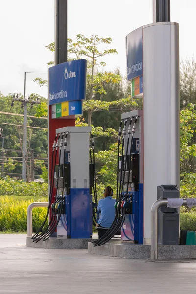 Petrol benzin istasyonu — Stok fotoğraf