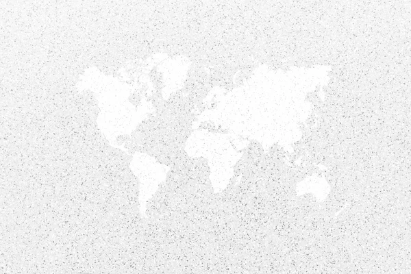 Superficie de textura de pared con mapa mundial —  Fotos de Stock