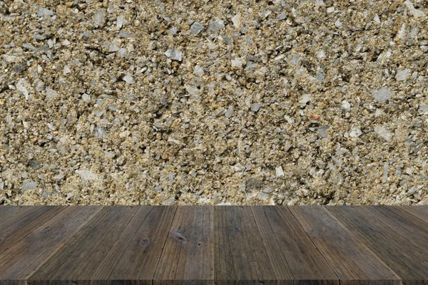 Superficie de textura de pared con terraza madera —  Fotos de Stock