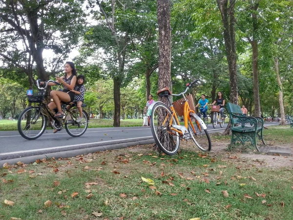 Fahrrad im Park h.d.r. — Stockfoto