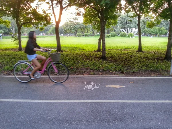 Cykel i park H.D.R. — Stockfoto