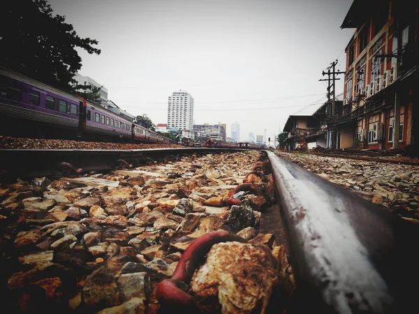 Tren público tailandés — Foto de Stock