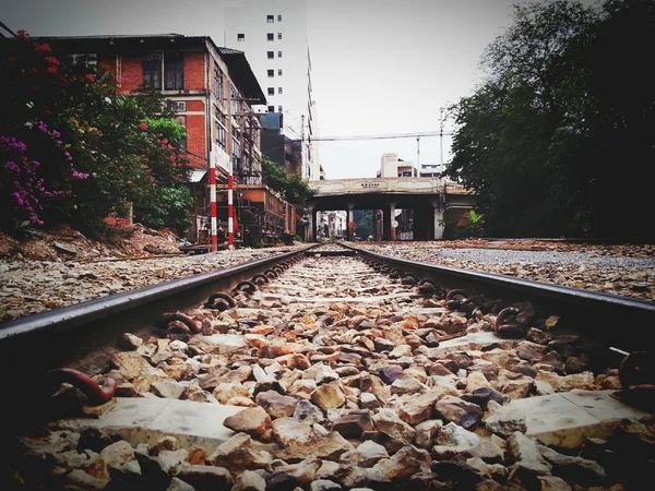 Tren público tailandés — Foto de Stock