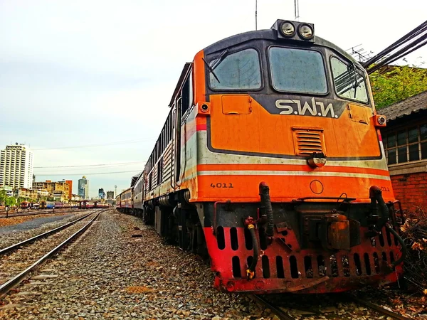 タイの公共鉄道 — ストック写真