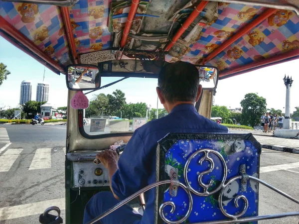 Triciclo em Bangkok Tailândia — Fotografia de Stock