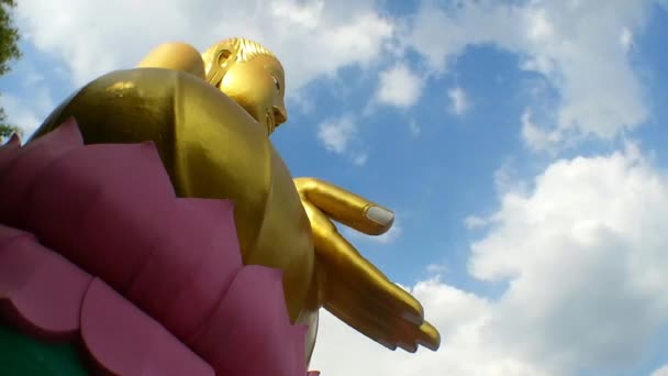 Statua di Buddha — Video Stock