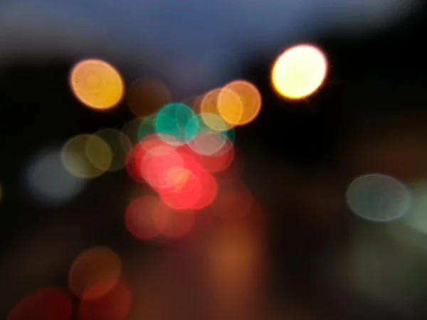 Světlé pozadí bokeh — Stock fotografie