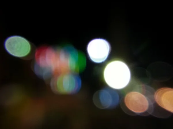 Světlé pozadí bokeh — Stock fotografie