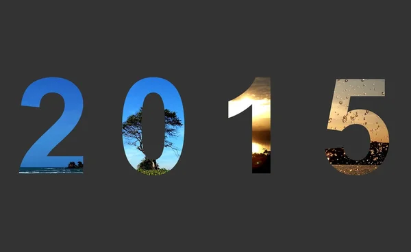 Rok 2015 podróży natura — Zdjęcie stockowe