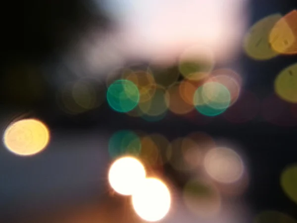 Světlé pozadí bokeh — Stock fotografie