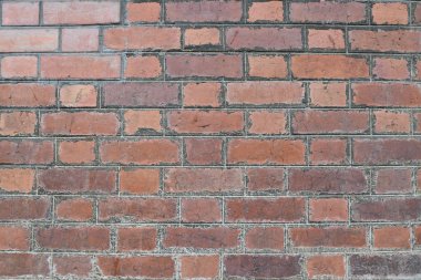 Kırmızı tuğla duvar dokusu